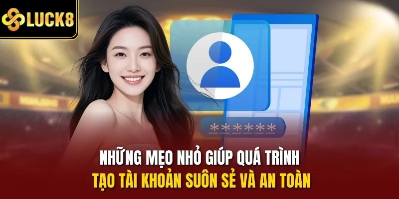 Những mẹo nhỏ giúp quá trình tạo tài khoản suôn sẻ và an toàn